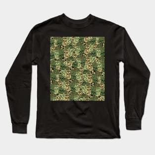 Camouflage Skullz Long Sleeve T-Shirt